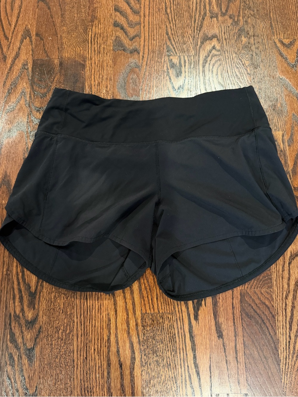 lululemon athletica Black Women's Speed Up 2.5 in Running Shorts